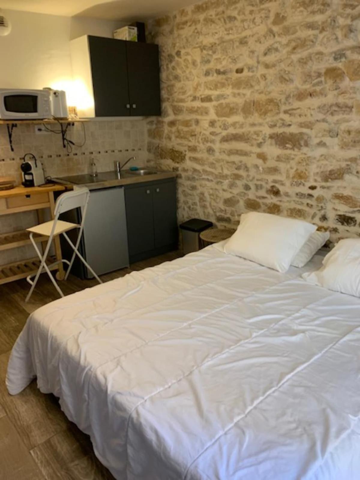 Studio With Exposed Stone Vieux Lyon Exterior foto